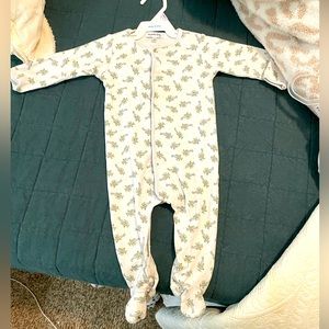 Magnolia Baby airplane onesie with feet attached. Size 9months. Never worn.